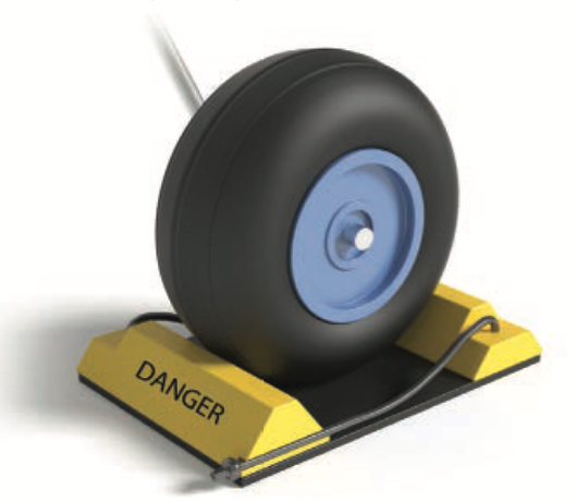 SCALE WHEEL CHOCKS