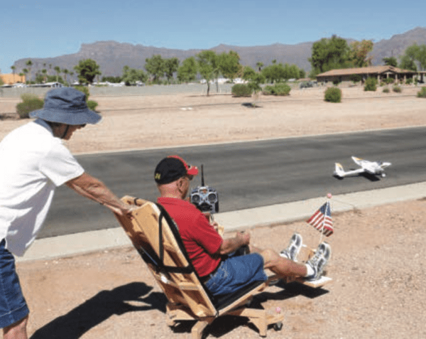 Flying RC from a Cockpit