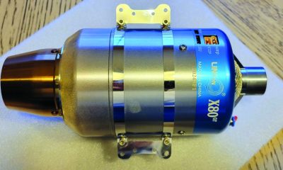 The Linton X80 is an 80-newton turbine that has around 18 pounds or a little over 8Kg of thrust and performed extremely well in testing.