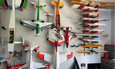 Swanky RC Airplane Hangar
