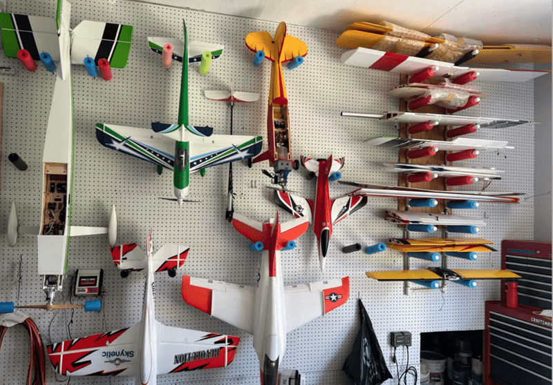Swanky RC Airplane Hangar