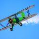 Jamie Fifles’ Best of Show 40% WACO exemplified his attention to scale realism and is shown here with an unbelievably realistic smoke trail.
