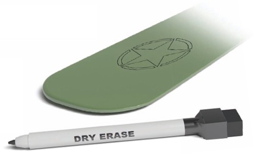 DRY-ERASE MARKINGS