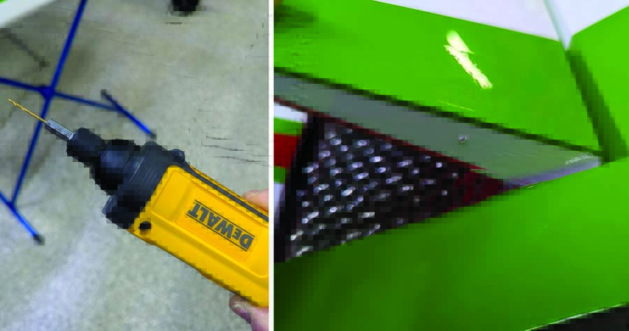 Drilling Vent Holes