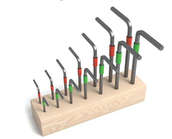 Hex Wrench Organizer