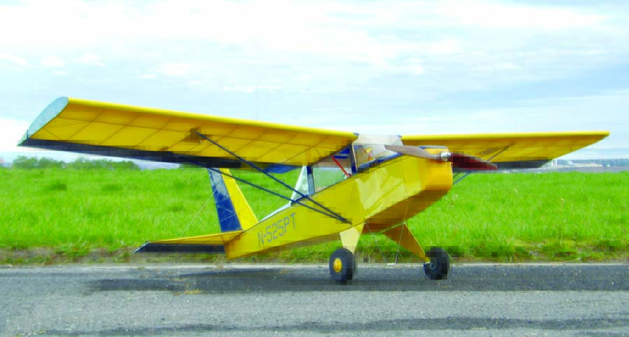 The Hi-Max is all fueled up and ready for her maiden flight.